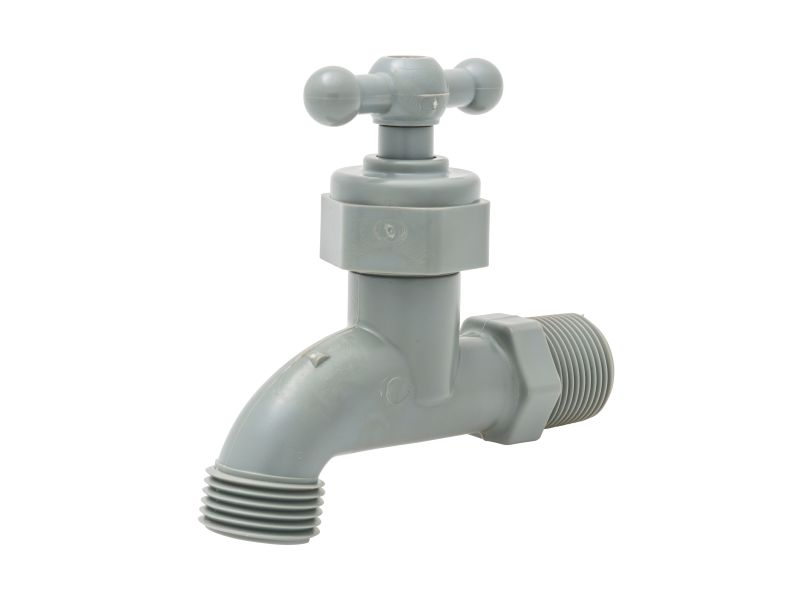 B&K 103-204HN Celcon 3/4" MIP x 3/4" MHT Hose Bibb