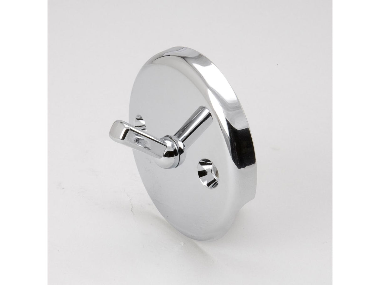 B&K 129-008 Chrome Plated Trip Lever Bath Overflow Face Plate