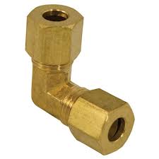 Brass Compression 90 Elbow