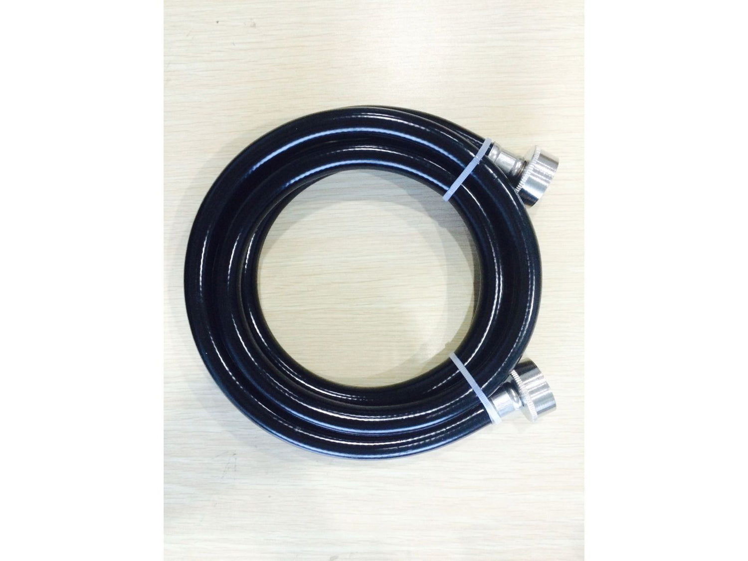 B&K 495-215 3/4" FHT x 3/4" FHT x 96-in Black Rubber Washing Machine Connector