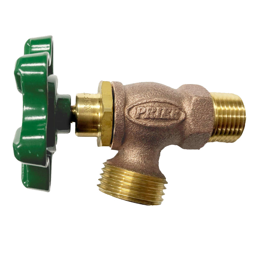 Prier Boiler Drain Green Handle (Lead Free)