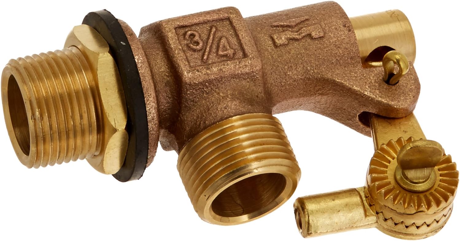 B&K Bronze MIP Float Valve