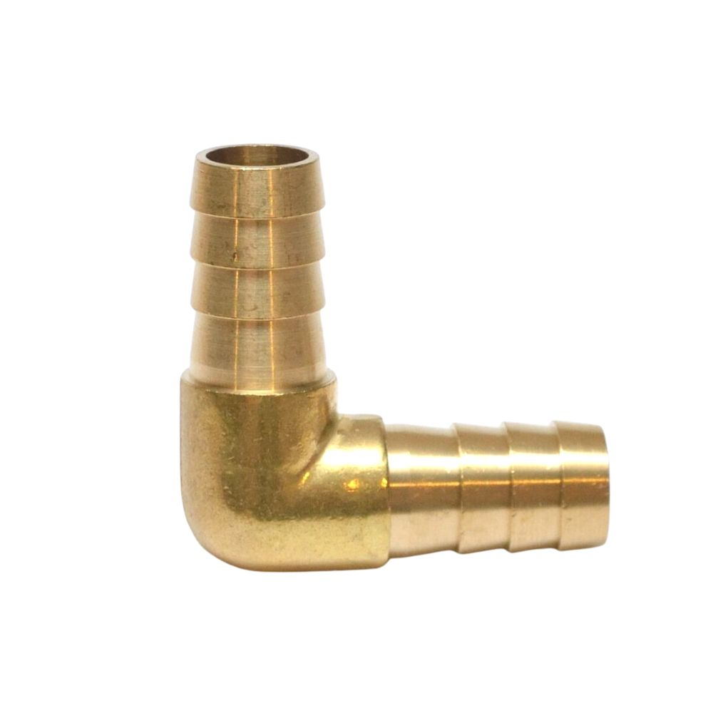 Brass Hose Barb Elbow 90