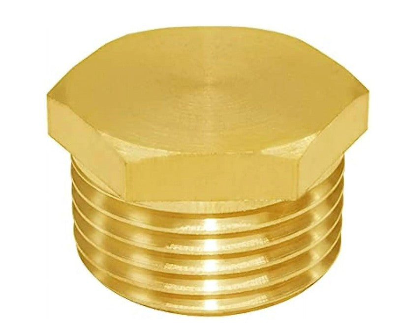 Brass Male Hose Plug