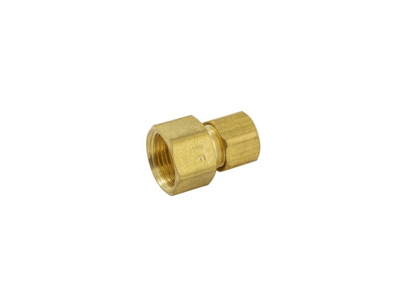Brass Male Compression x Female Compression Adapter