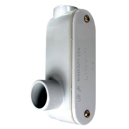 Electrical Schedule 40 PVC Type LL Access Fitting