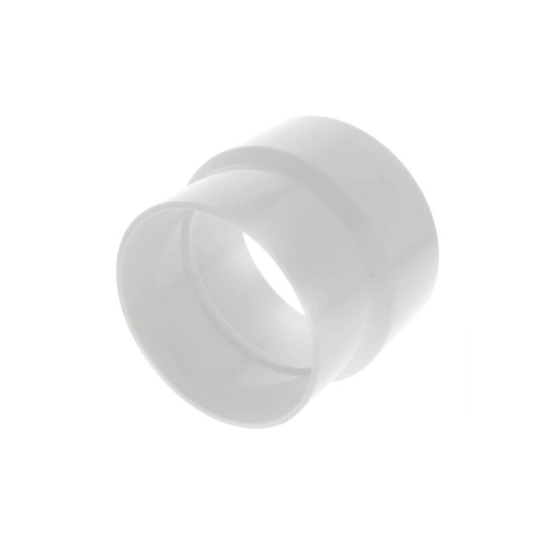 PVC Sewer & Drain Transition Coupling 6" S&D x 6" Sch 40 (HXH)