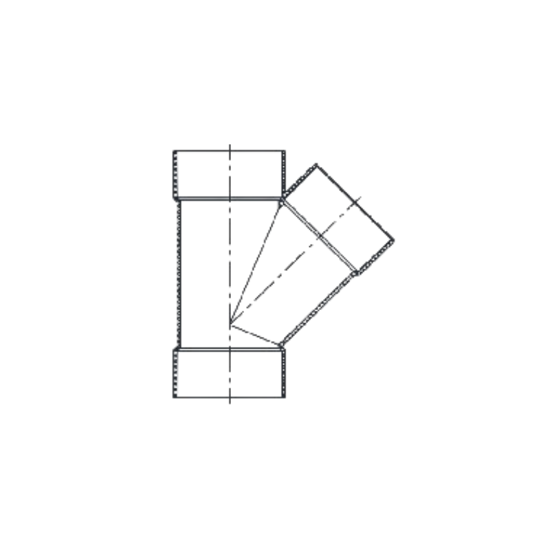 PVC Sewer & Drain Wye (HXHXH)
