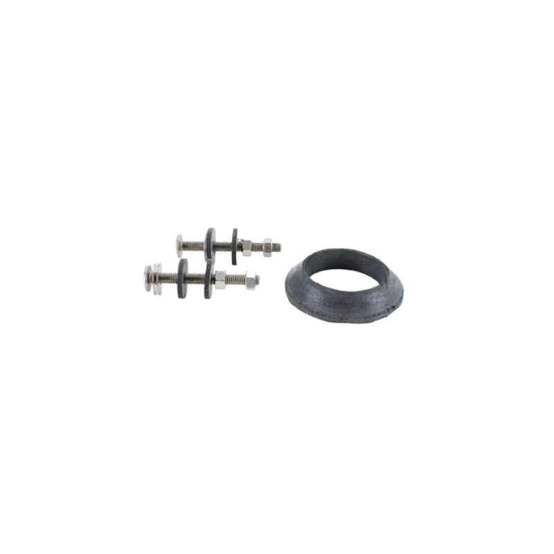 Pasco 437-SS Tank to Bowl Connector Kit with Rubber Components Stainless Steel