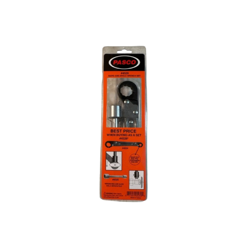 Pasco 4528 Dual Kwik Wrench & Angle-On Wrench