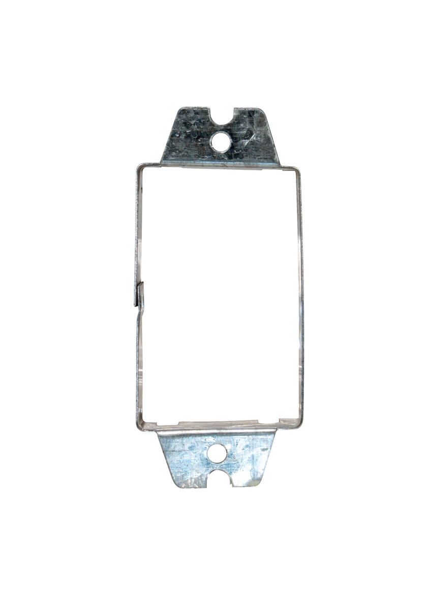 Steel Switch Box Extension, Adjustable 1/4" to 1", Galvanized Steel