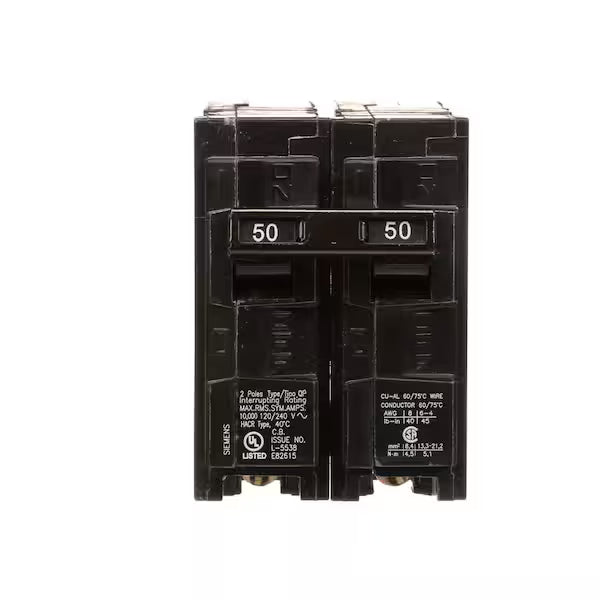 Siemens Type QP Breaker Double Pole