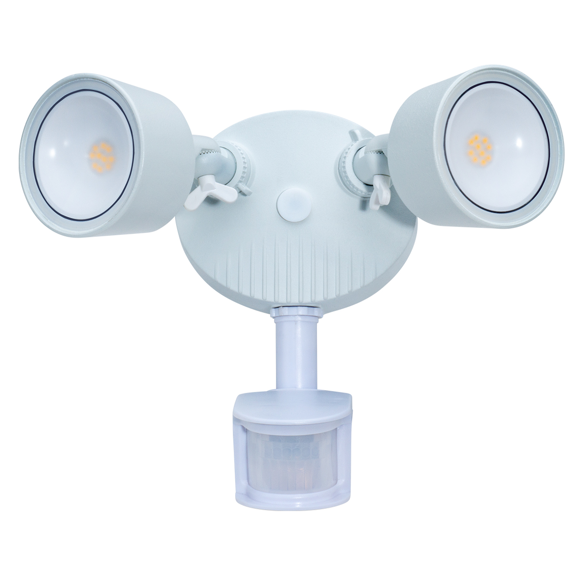 Topaz Dual‑Head LED Security Light With Motion Sensor