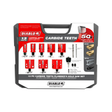 Diablo 13 Piece Carbide Teeth Hole Saw Set for Plumbers