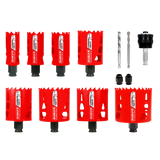 Diablo 13 Piece Carbide Teeth Hole Saw Set for Plumbers