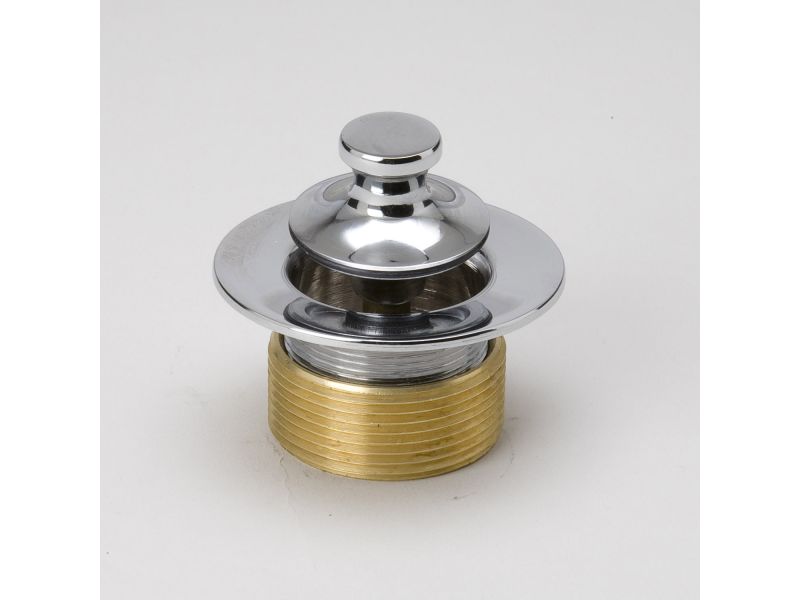 B&K 132-205 Chrome Plated Brass Lift Lock Tub Drain