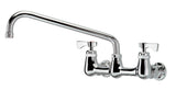 Krowne 14-812L Royal Series 8" Center Wall Mount Faucet with 12" Spout