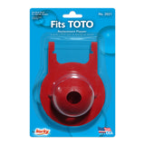 Korky 2021BP Toilet Flapper Large 3" Fits TOTO Red
