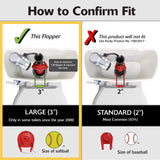 Korky 3060BP Toilet Flapper Large 3" Premium Universal