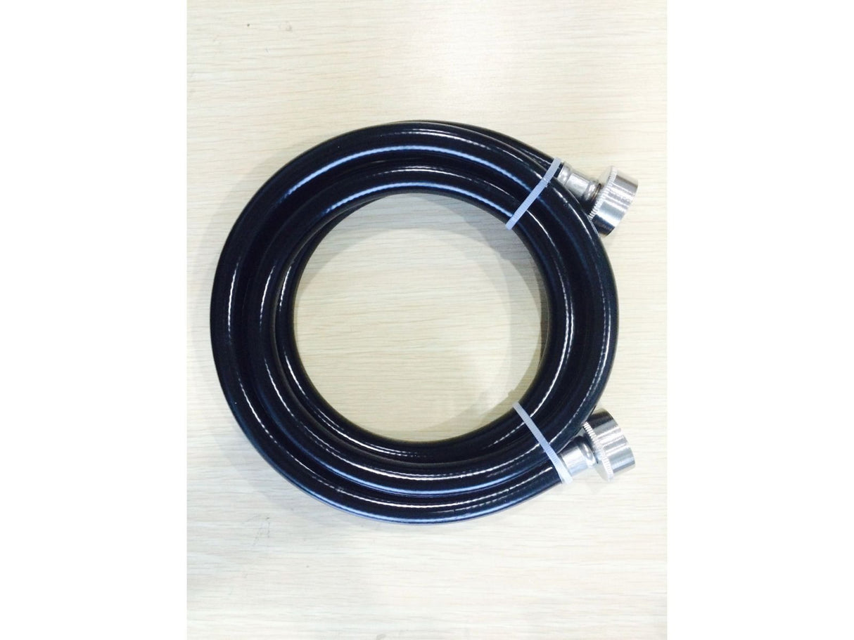 B&K 495-215 3/4" FHT x 3/4" FHT x 96-in Black Rubber Washing Machine Connector