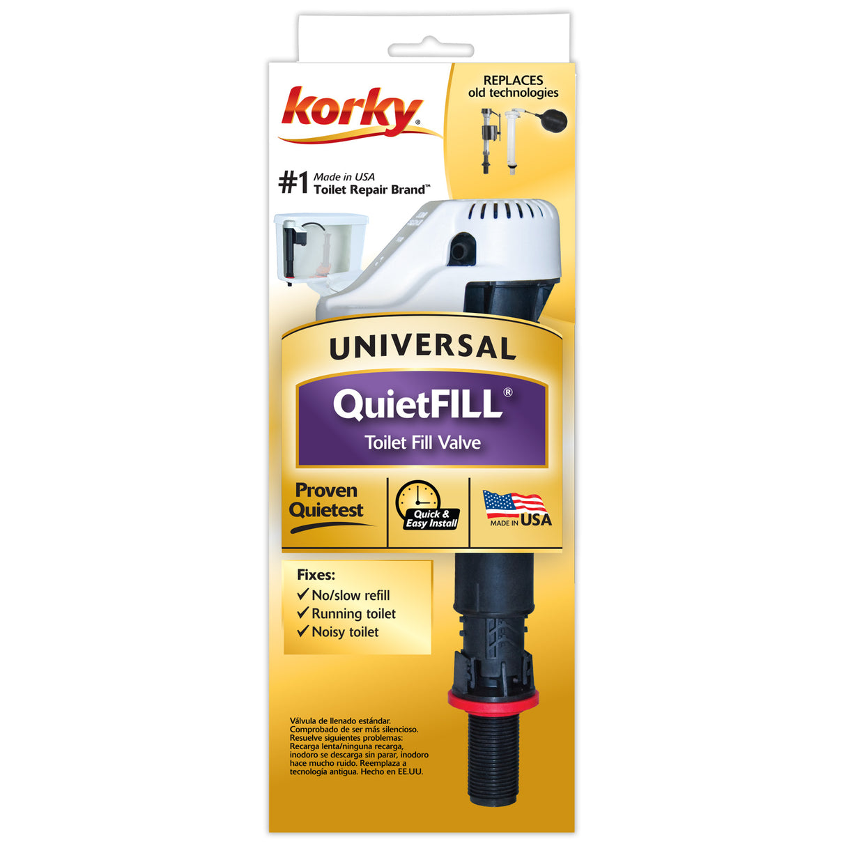 Korky 528 QuietFILL® Toilet Fill Valve