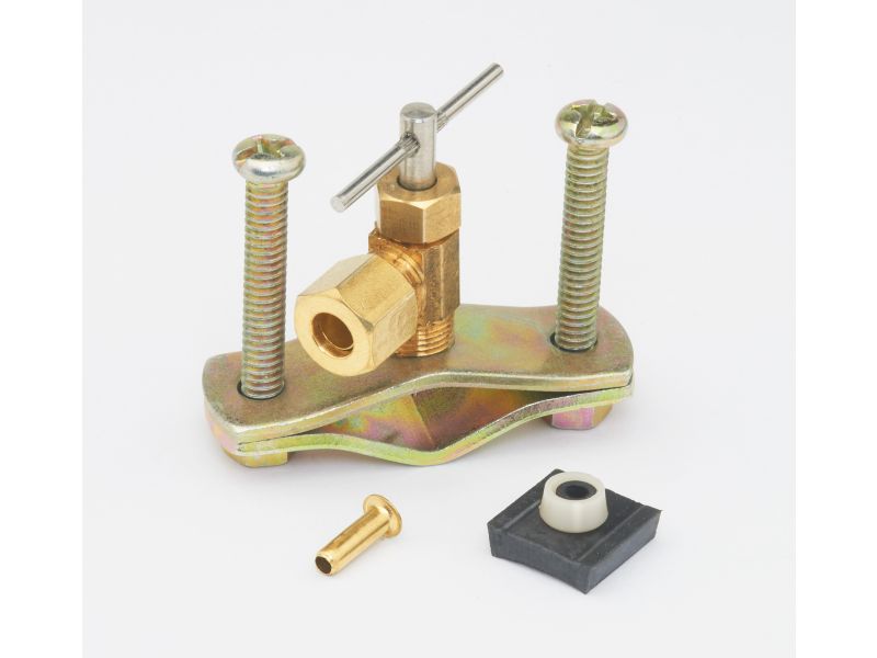 Brass 1/4" OD Saddle Valve