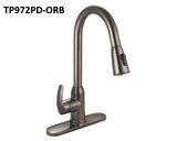 Banner Kitchen Faucet Contemporary Style Pull Down Spray TP970PD Series