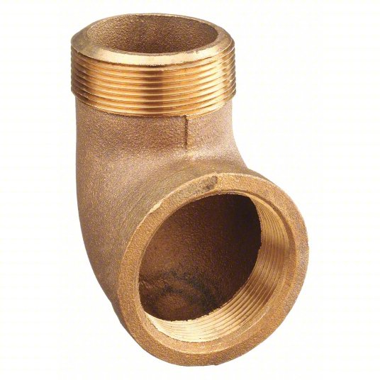 Brass Cast Street Elbow 90