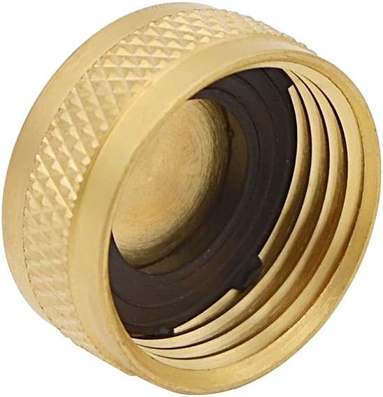 Brass Female Garden Hose Cap