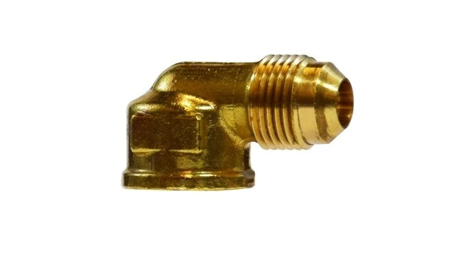Brass Flare 90 Elbow x Female NPT