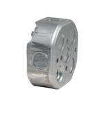 4" Octagon Drawn Steel Electrical Box – 1-1/2" Deep with 1/2" Knockouts