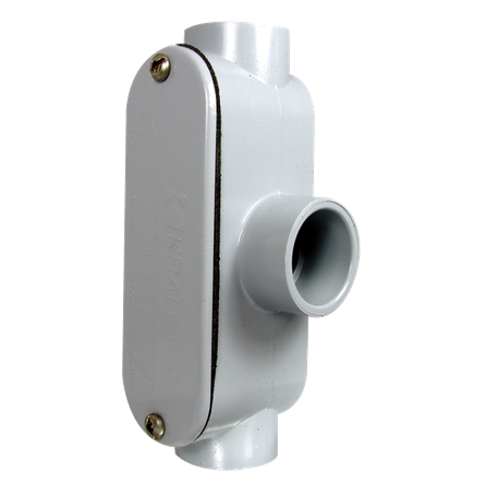 Electrical Schedule 40 PVC Type T Access Fitting