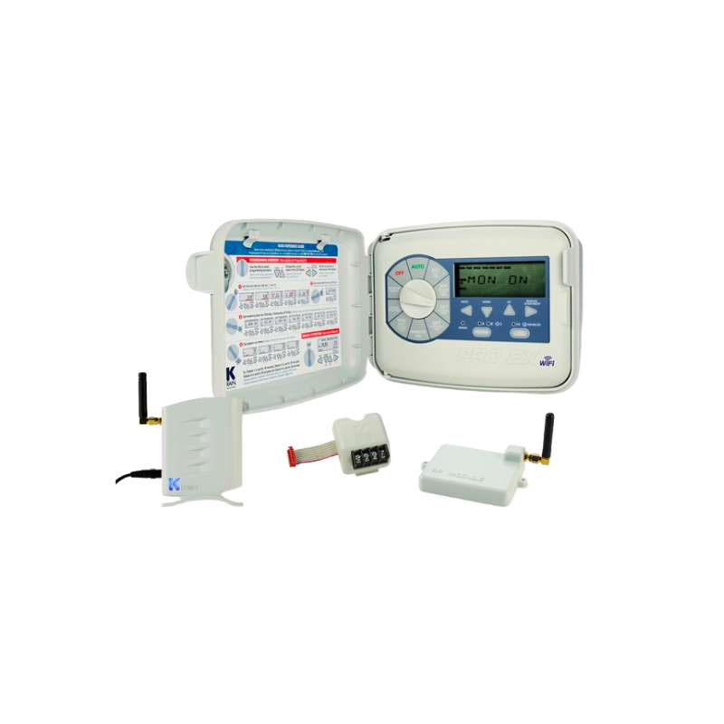 K-Rain 3202 PRO EX 2.0 Modular Outdoor Irrigation Controller, 4 Station, 110V with Wifi Hub