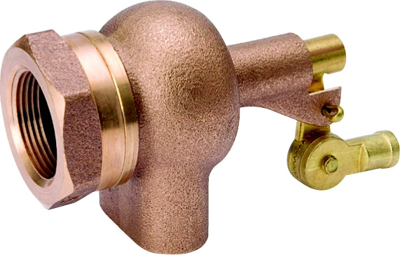 Bronze 1-1/2" Plain Outlet Float Valve