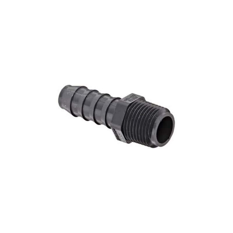 PVC Insert Barbed Pool Male Adapter 1-1/2" x 1-1/2" x 1-1/4" (MXINS)