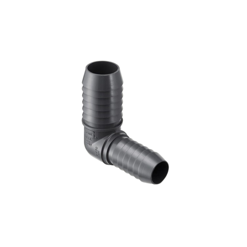 PVC Insert Barbed Reducing 90 Elbow (INSXINS)