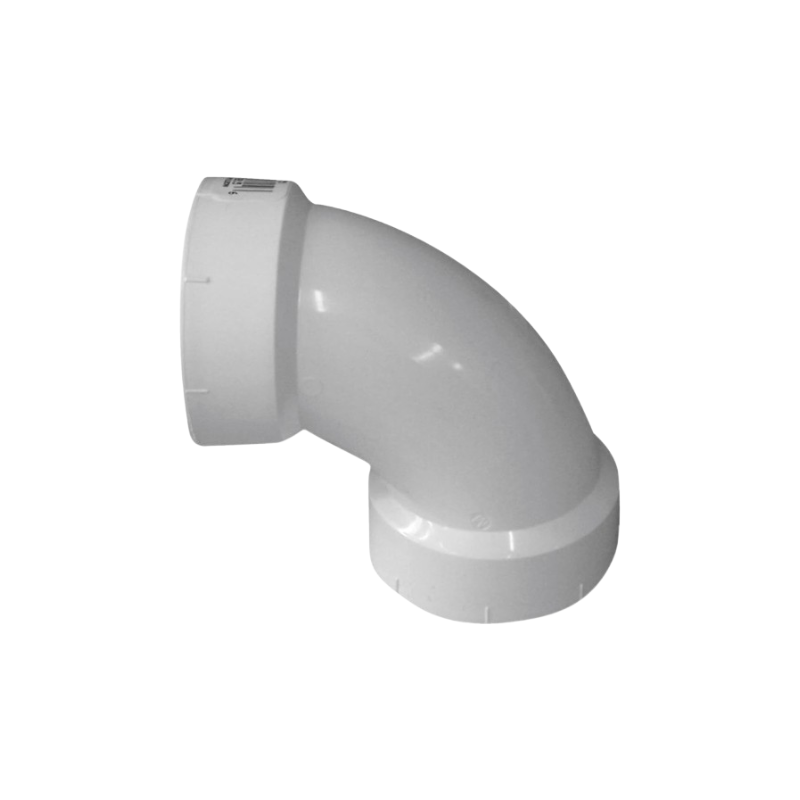 PVC Sch 40 DWV ¬ Bend 90 Elbow (SXS)