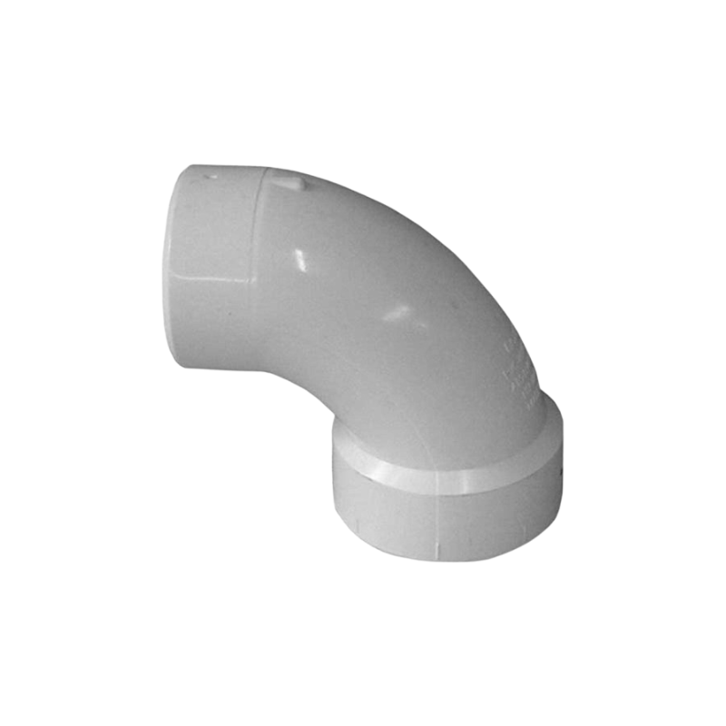 PVC Sch 40 DWV Street ¬ Bend 90 Elbow (SXSPG)