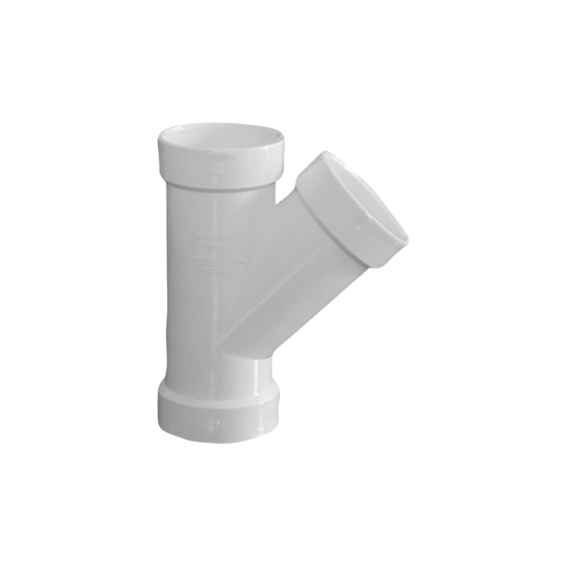 PVC Sch 40 DWV Wye (SXSXS)
