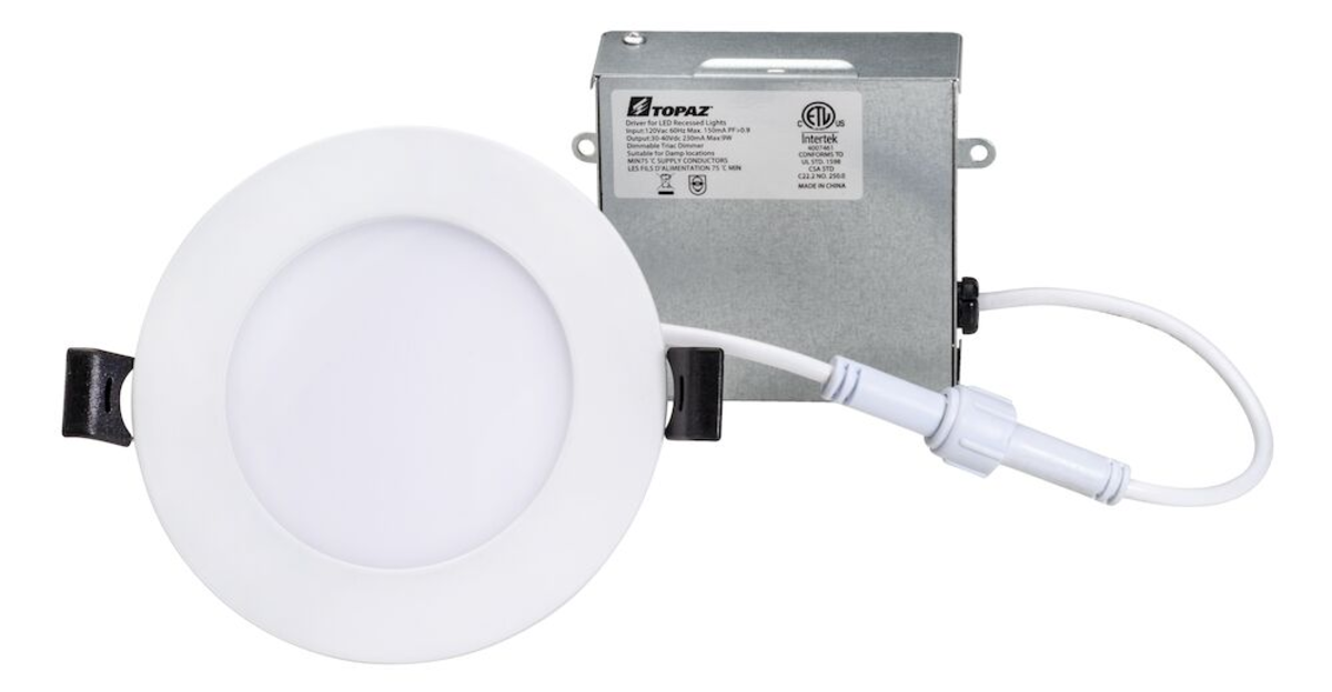 Topaz LED Selectable Slim Fit Recessed Downlight