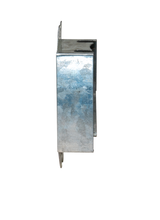 Steel Switch Box Extension, Adjustable 1/4" to 1", Galvanized Steel