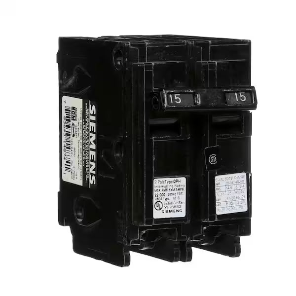 Siemens Type QP Breaker Double Pole