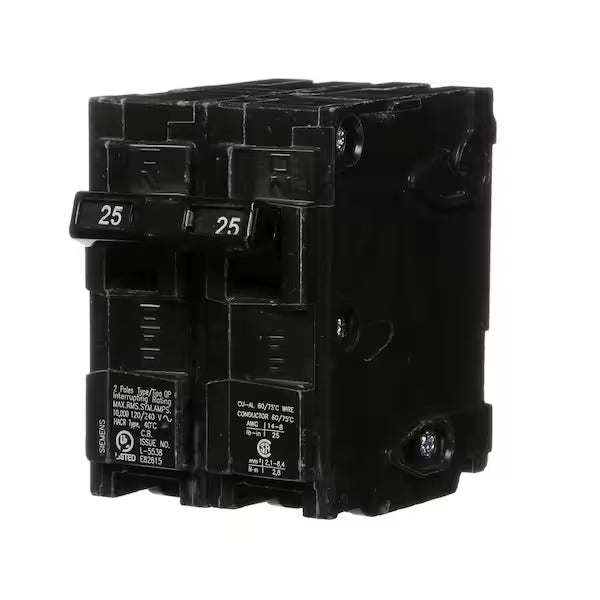 Siemens Type QP Breaker Double Pole
