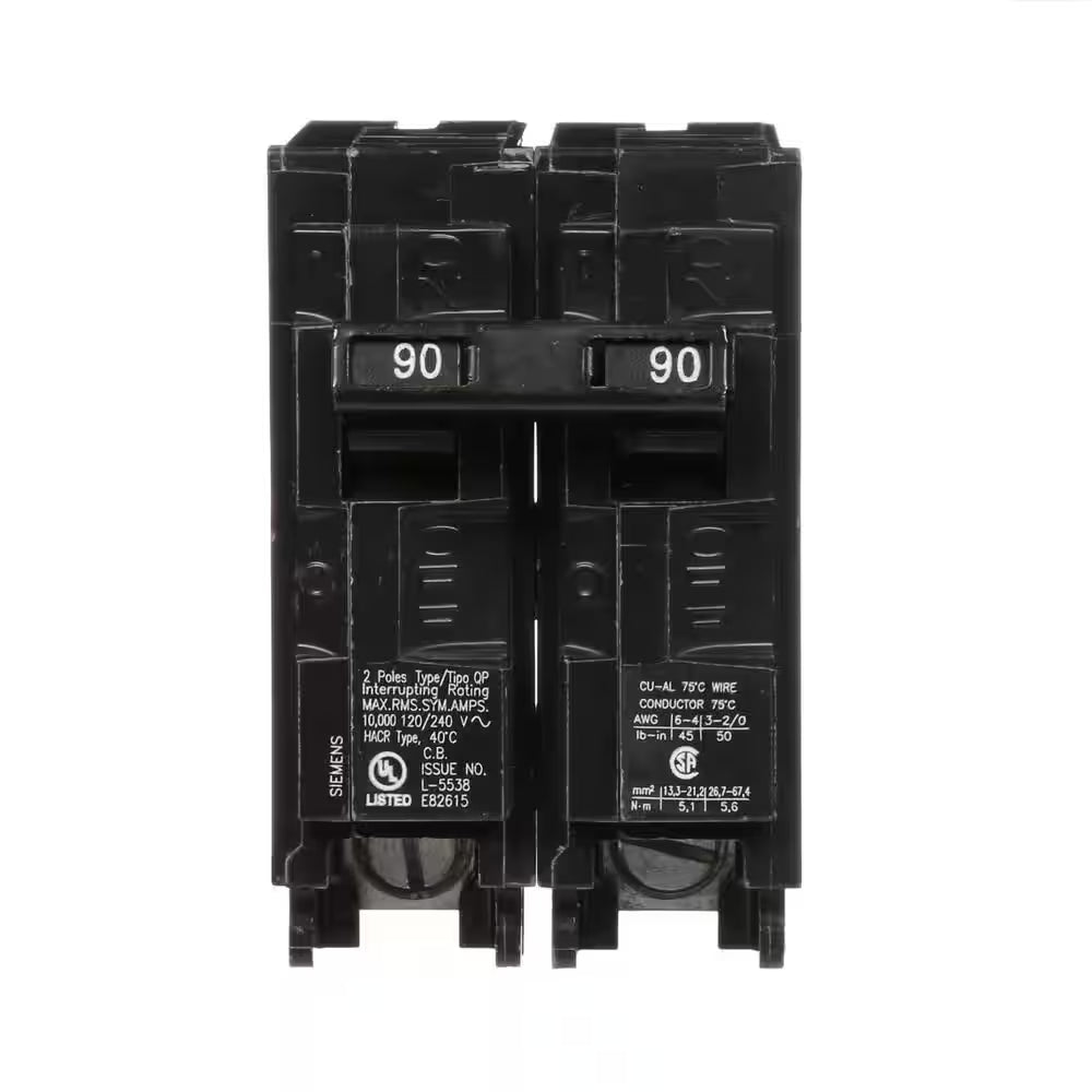 Siemens Type QP Breaker Double Pole